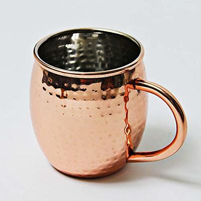 Oak Barrel Mug with Stainless Steel Interior - 16 oz