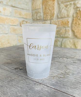 Happy Friendsgiving Frost Flex Plastic Cups - Frost Flex Cups