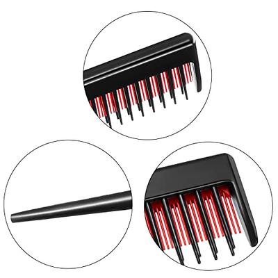 10 Pieces Hair Styling Comb Set Teasing Hair Brush Triple Teasing Comb Rat  Tail Combs Edge