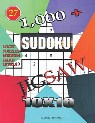 1,000 + Sea jigsaw killer sudoku 8x8: Logic puzzles extreme levels  (Paperback)