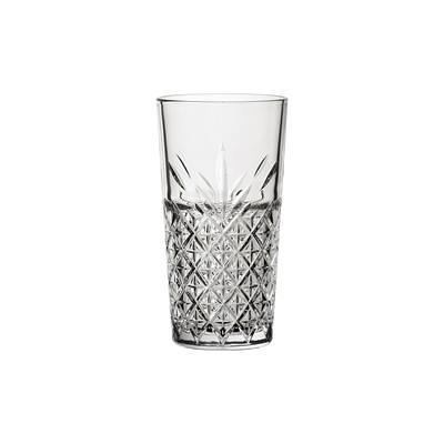 Libbey Restaurant Basics 16 oz. Customizable Rim Tempered Mixing Glass /  Pint Glass - 24/Case