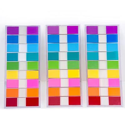 IMPRINT Soft Tone Sticky Tabs, Book Tabs for Annotating Books, Reports, Transparent Sticky Index Tabs Page Markers Sticky Note Tabs Book Annotation  Supplies, 30 Different Colors