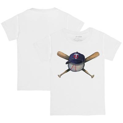 Lids Seattle Mariners Tiny Turnip Youth Baseball Flag Raglan 3/4 Sleeve T- Shirt - White/Black