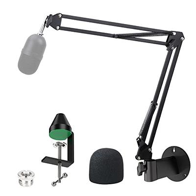 Razer Seiren X Boom Arm with Pop Filter - Mic Stand with Foam Cover  Windscreen for Razer Seiren X Streaming Microphone by YOUSHARES