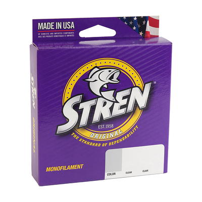 Stren Original®, Clear, 14lb, 6.3kg Monofilament Fishing Line, Suitable  for