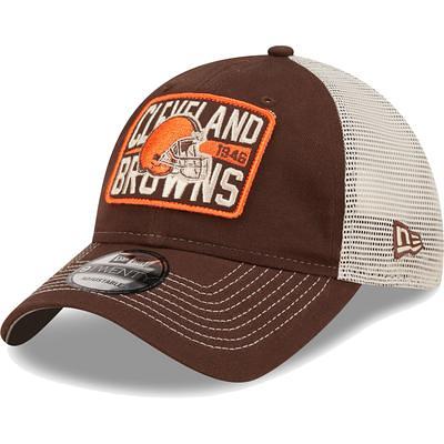 Men's New Era Brown Cleveland Browns Bandana 59FIFTY Fitted Hat