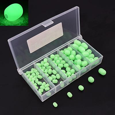 Fishing Beads Glow in Dark Plastic Green Colorful Fishing Line Bead Rubber  Soft Beads Freshwater Saltwater for Fishing Rigs (8mm 250pcs) - Yahoo  Shopping