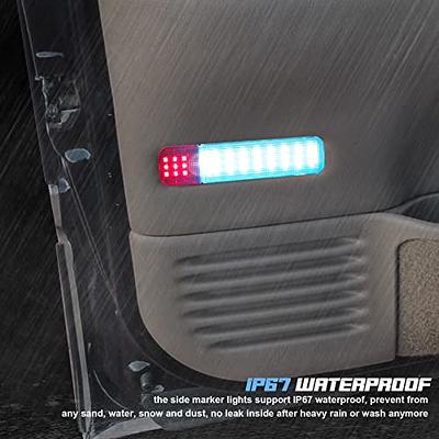 NDRUSH LED Interior Door Light Door Panel Courtesy Light Ice Blue