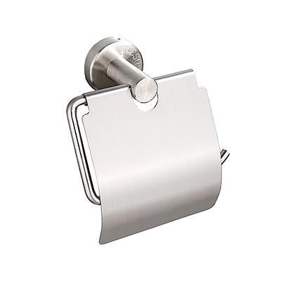 304 Stainless Steel Kitchen Paper Towel Holder Toilet Paper Holder Wall  Mount Adhesive Paper Roll Holder for Bar Hotel Bathroom Kitchen