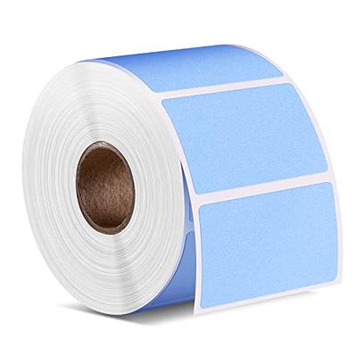 MUNBYN 2.25x1.25 Blue Direct Thermal Labels, Self-Adhesive