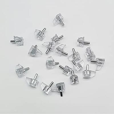 Swpeet 100 Pcs 5 mm Shelf Pins, Metal Nickel Shelf Support Pegs Shelf  Holder Pins Bracket Cabinet Clips Holder for Shelf Holes on Bookcase,  Cabinets and Entertainment Centers - Yahoo Shopping