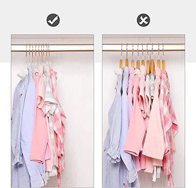 Zober Velvet Kids Hangers for Closet - Pack of 50 Non Slip Childrens Hangers  for Shirts, Pants & Dresses w/Swivel Hook - Durable Kids Clothes Hanger  w/Notches - Small Hangers - Pink - Yahoo Shopping