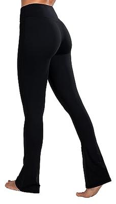 32'' Women's Cross Waist Flared Leggings – Sunzel