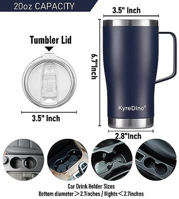 REDUCE 24 oz Travel Coffee/Tea Mug with Handle- Vacuum Insulated Stainless  Steel Reusable Tumbler for Home, Office, Cupholder Friendly for Car,  Splashproof Lid, Keeps Drink Hot for 8 hrs- Stone - Yahoo Shopping