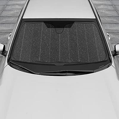 Car Visor Extender TFY Anti-Glare Sun Visor Extender Window Sunshade and UV  Rays Blocker (Black)