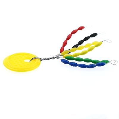 E-outstanding Fishing Bobber Stoppers 10PCS 30 in 1 Rubber Bobber