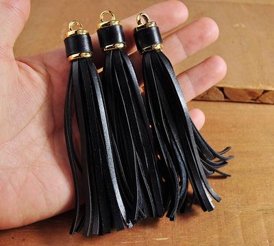 OZXCHIXU 150PCS Keychain Tassels Leather Tassel Bulk for DIY