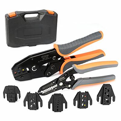 NEWHOUSE ELECTRIC Ferrule Crimping Tool Kit with Wire Crimper Tool