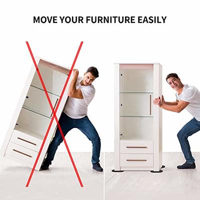 Furniture Sliders - 16 pcs-3 1/2” Square Furniture Sliders for Carpet  Furniture Pads Hardwoods Floors, Heavy Duty Furniture Movers  Sliders,Furniture