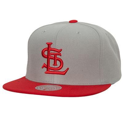  Mitchell & Ness St. Louis Cardinals Cooperstown MLB Evergreen  Pro Snapback Hat Cap - White : Sports & Outdoors