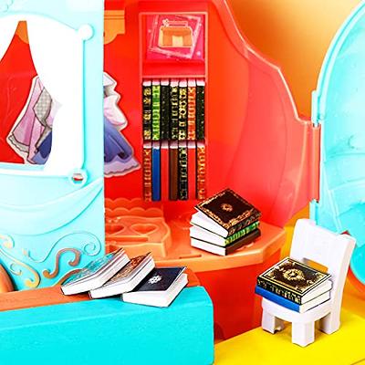 24 Pieces 1:12 Scale Miniatures Dollhouse Books Assorted Miniatures Books  Dollhouse Mini Books Dollhouse Decoration Accessories Doll Toy Supplies for