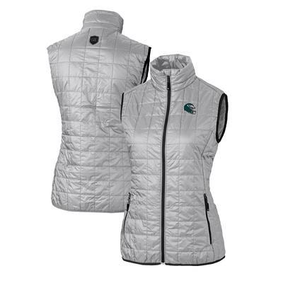 Women's Cutter & Buck Cream Buffalo Bills Rainier PrimaLoft Eco Full-Zip Vest