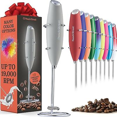 HeyMate Milk Frother, 4-in-1 Electric Milk Frother and Steamer