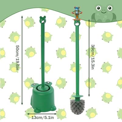 Dora Bridal Frog Toilet Brush and Holder, Cute Toilet Cleaner Brush with  Non-Slip Handle, Compact Size Toilet Bowl Brush Set Bathroom Deep Cleaning Toilet  Scrubber Brush Easy to Hide - Yahoo Shopping