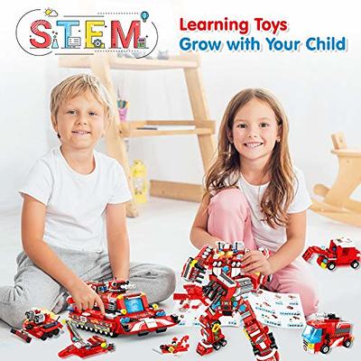 EDUJOY Kids Toys for 6 7 8 9 10 Year Old Boys Gifts,STEM Projects Science Kits Crafts for Kids Ages 8-12,DIY Model Cars Kit Educational Building