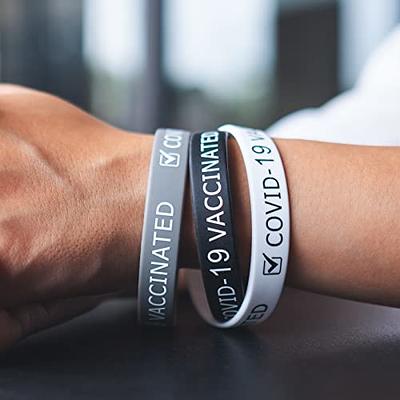 Custom Classic Silicone Wristbands Personalized Rubber Bracelets  Motivation, Events, Gifts, Support, Fundraisers, Awareness, and Causes 