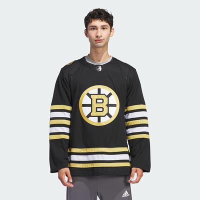 Adidas Boston Bruins Primegreen Authentic Home Men's Jersey 50