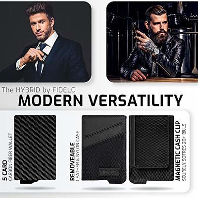 Men's Leather Carbon Fiber Wallets