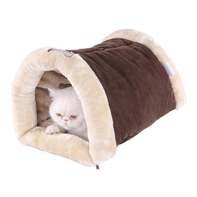 PETIQUE Hide & Seek Cat Mat & Tunnel Toy, Large 