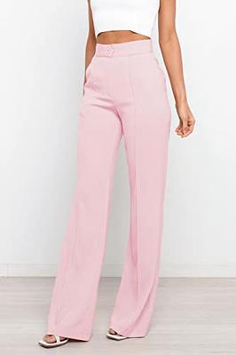  PUWEER Wide Leg Pants for Women, High Waist Palazzo