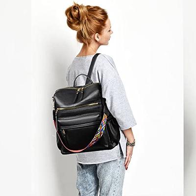 Women Backpack Purse Fashion Leather Designer Ladies Convertible