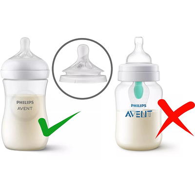 Philips Avent 2pk Natural Response Baby Bottle Nipple - Slow Flow : Target