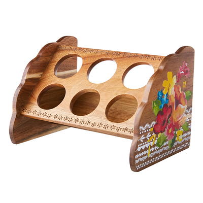 The Pioneer Woman Wildflower Whimsy Six Jar Spice Rack Yahoo