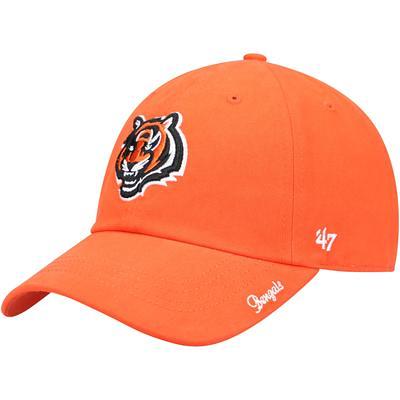 47 Men's Denver Broncos Clean Up Orange Adjustable Hat