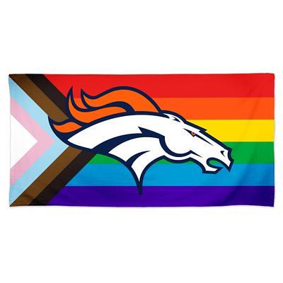 NFL Denver Broncos 100% Cotton Fiber Reactive Beach or Bath Towel