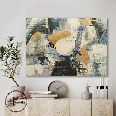 Set of 2, Wall Art Decor, Abstract Painting, Acrylic art, Large