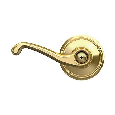 Lot of 6) Schlage F40 BWE 622 Bowery Door Knob, Bed & Bath Privacy Lock