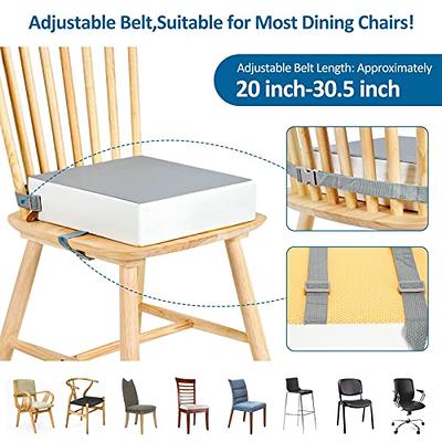 Portable Dining Table Booster Seat, Household Booster Seat Cushion,  Waterproof Non-slip, With Backrest And Adjustable Safety Belt - Temu