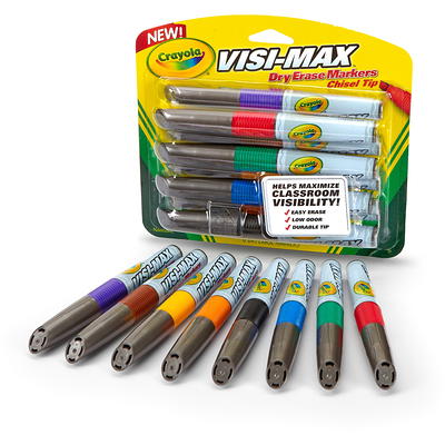 Crayola Washable Dry Erase Fine Line Markers (985912)