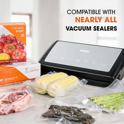 OVENTE Pre-Cut Vacuum Sealer Bags 8 x 12