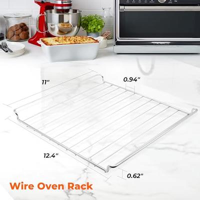 Checkered Chef Cooling Rack - Set of 2 Stainless Steel, Oven Safe