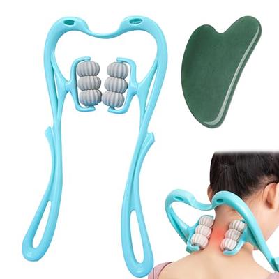 GZSO Relax Your Neck - Neckbud Massage Roller, Neck Bud Massage Roller,  Trigger Point Massage Tool, Handheld Rolneck Neck Massager, Neck Roller  Massager Tool (Blue) - Yahoo Shopping