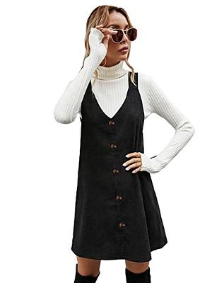 Vocni Women's Fully Lined 4 Button V-Neck Economy Dressy Suit Vest  Waistcoat ,Black,US M ,(Asian 3XL) 