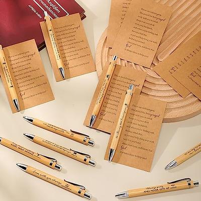 Yeaqee 50 Pcs Christian Pens Bible Verse Pens Oman