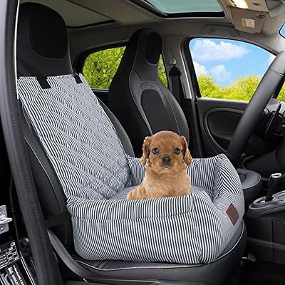 FAREYY Dog Car Seat for Small Dogs, Pet Booster Seat Fully
