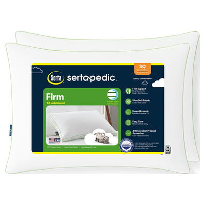 Sealy 100% Cotton Extra Firm Support Pillows - Macy's